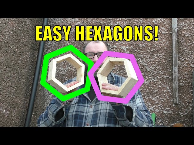 Wooden Hexagons The Easy Way