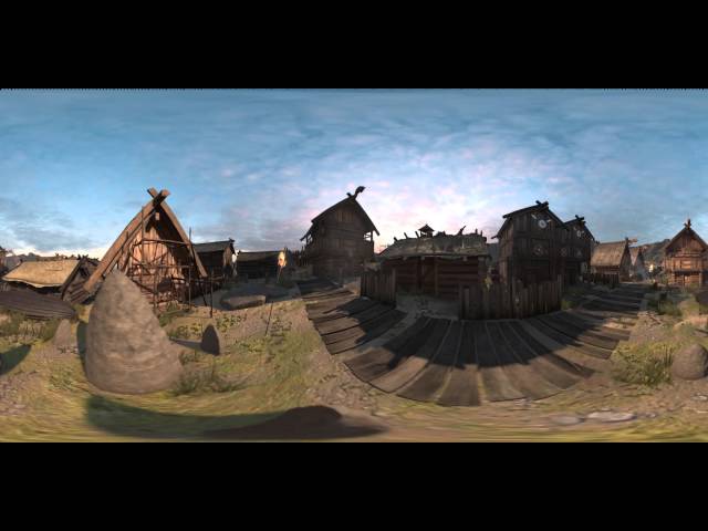 VRPanorama - Unity Viking Village 360 video