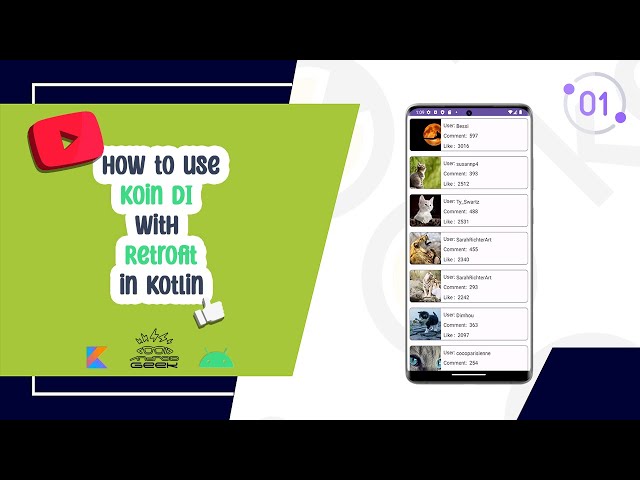 #3 How to use Koin DI with Retrofit in Kotlin