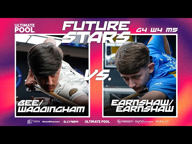 THE KIDS ARE JUST LIKE THE PROS! | Earnshaw/Earnshaw v Bee/Waddingham | Future Stars 2026 W4 M5