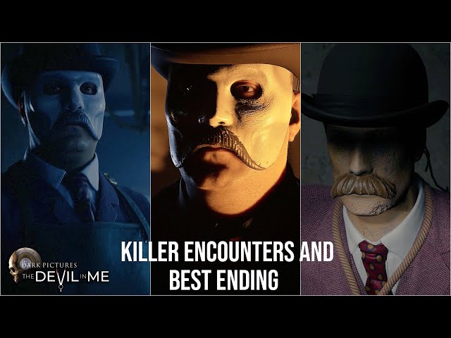 The Devil in Me All Killer Boss Encounters & Best Ending(Everyone survives)(Dark Pictures Anthology)