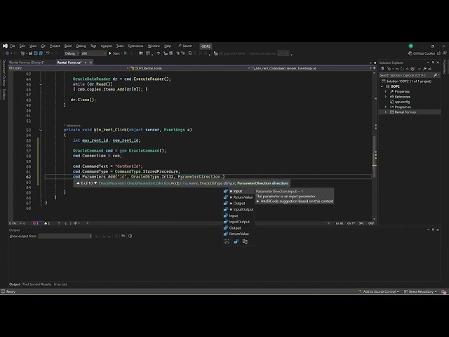 Software Engineering Labs FCIS 2024-2025 | Lab 4 – ODP.Net Stored Procedures connected layer Part 1