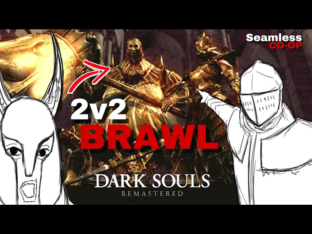 Can 2 dummies win a fight against Ornstein and smough???