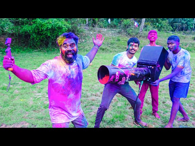 Holi Special kalashnikov | ഹോളി അടിച്ചുപൊളിച്ചാലോ | M4 Tech |