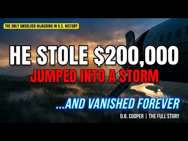 He Hijacked a Plane, Grabbed $200,000, Jumped Into a Storm — and Was Never Found