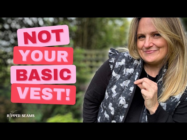The Quilted Vest Pattern That Changed My Mind | Anouck by Joli Lab