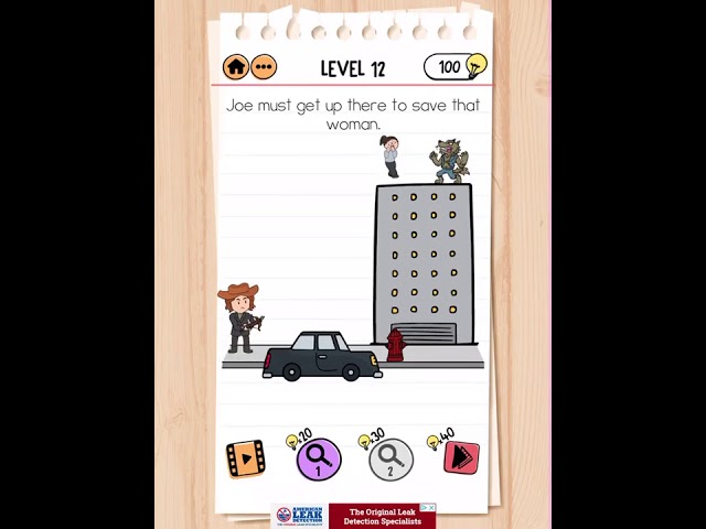Brain Test 2 Level 12 Monster hunter Joe