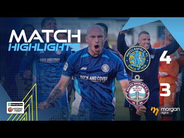 Comeback in seven goal thriller 🤩 | Macclesfield FC 4-3 South Shields