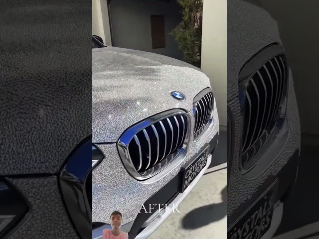 हीरे की BMW कार 😯 Diamond BMW Car #shorts #factsxpose