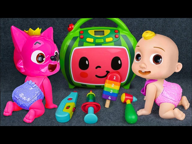 20 Minutes Satisfying Unboxing Pinkfong Doctor Toys, Ambulance Playset ASMR | Review Toys