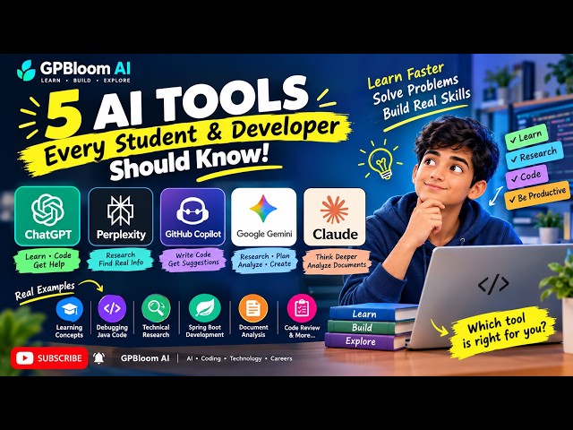5 AI Tools Every Student & Developer Should Know in 2026