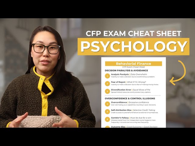 CFP Exam: Psychology of Financial Planning in Just 10 Minutes