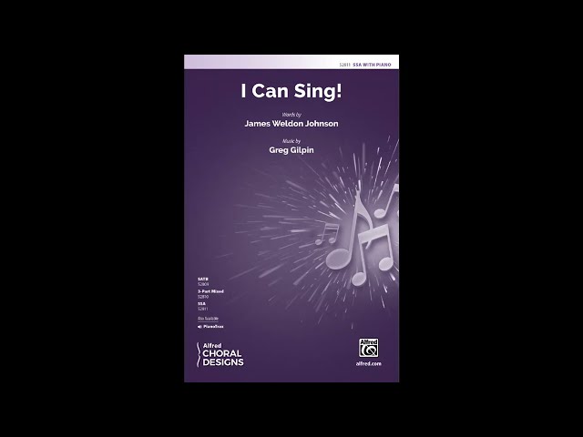 I Can Sing! (SSA), by Greg Gilpin