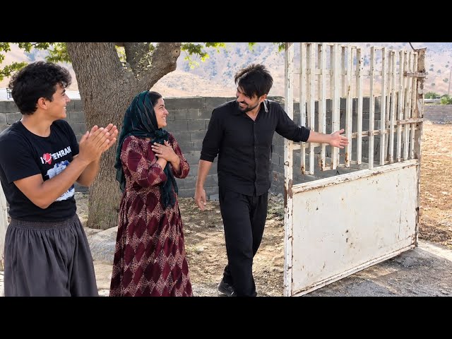 🥺One door, one big wish; the indescribable happiness of Marzieh and Yahya  