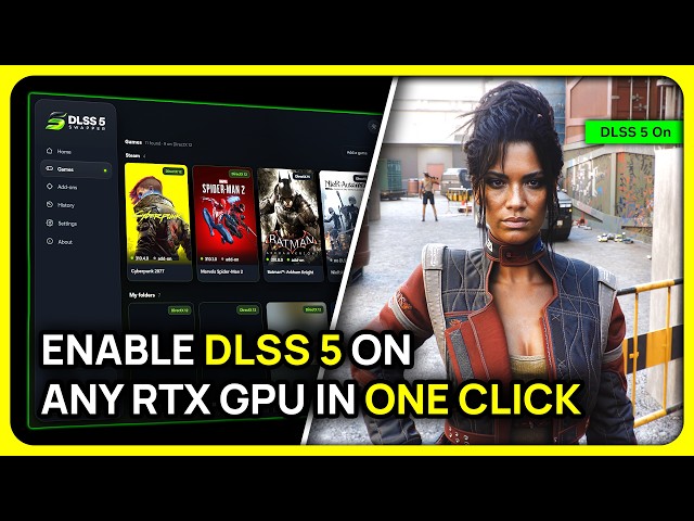 ✅ Enable DLSS 5 in One Click NOW! (DLSS 5 Swapper + Comparisons)