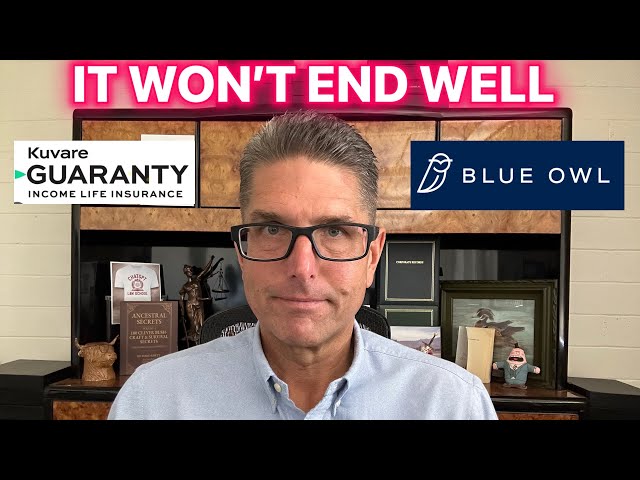 BLUE OWL PLANS TO TAP MORE INSURANCE PORTFOLIO MONEY -AS THE POLICYHOLDER WEALTH TRANSFER WORSENS