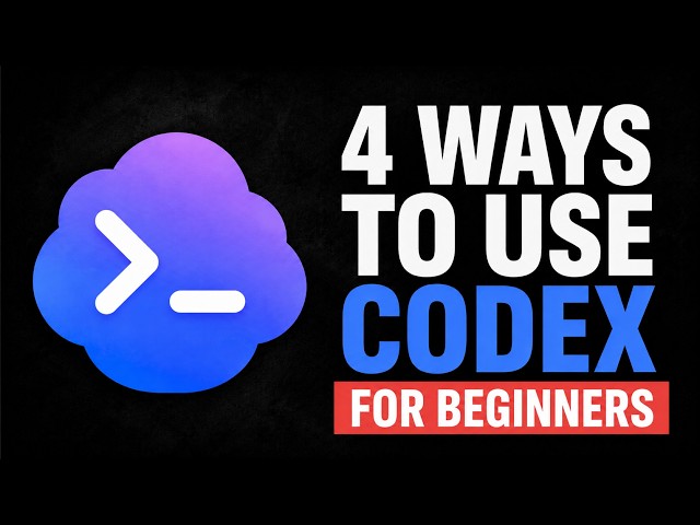 Codex for Beginners: 4 Things You Can Actually Do