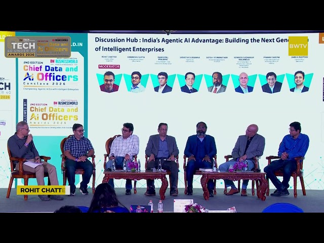 India’s Agentic AI Advantage | Discussion Hub | BW Chief Data and AI officers Conclave 2026
