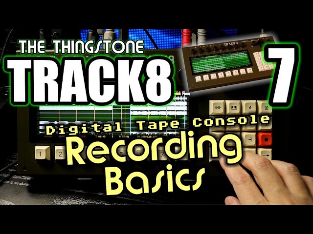 New Functions - LFO Track Automation - Recording Basics Pt. 7 // Console Tape Thingstone Track8