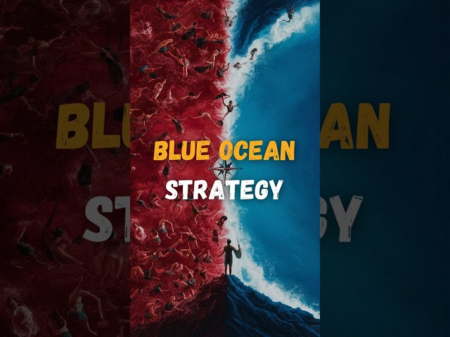 Blue Ocean Strategy #shorts #blueocean #redocean #businessstrategy #entrepreneurship #psychology