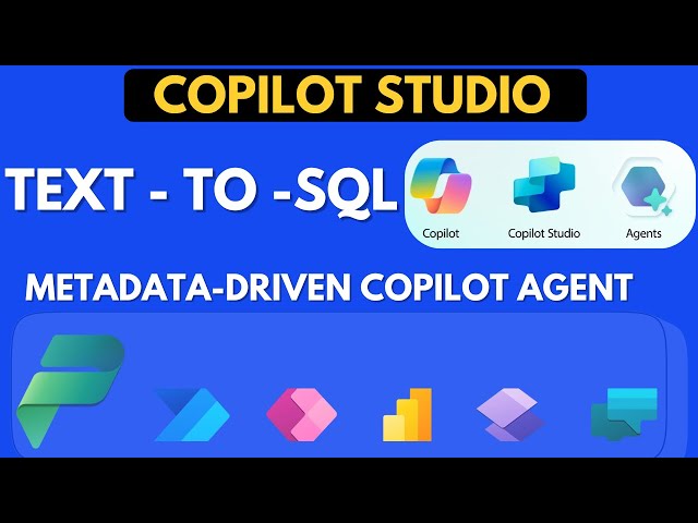 NLP Text to SQL Query Assistant Using CoPilot Agent