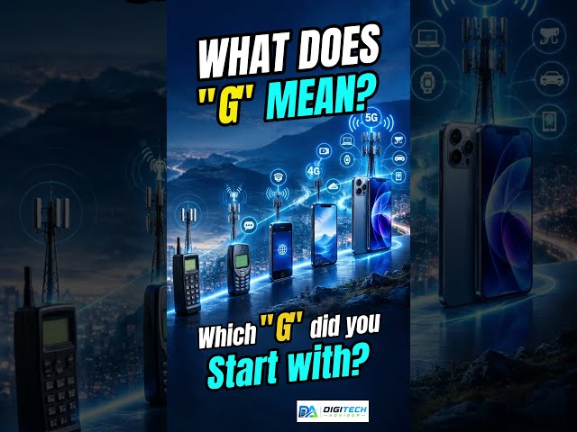 What Does the “G” in 5G Mean