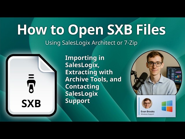 How to Open SXB Files (SalesLogix VB Form/Script Transfer)