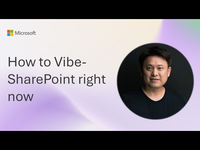 How to Vibe-SharePoint right now