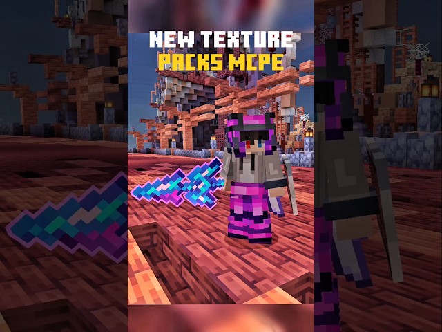 NEW TEXTURE PACKS FOR MCPE 26✨ Minecraft Bedrock