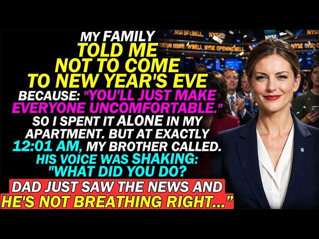 My Family Said I'd Make Everyone Uncomfortable At New Year's — So I Rang The NYSE Bell Instead