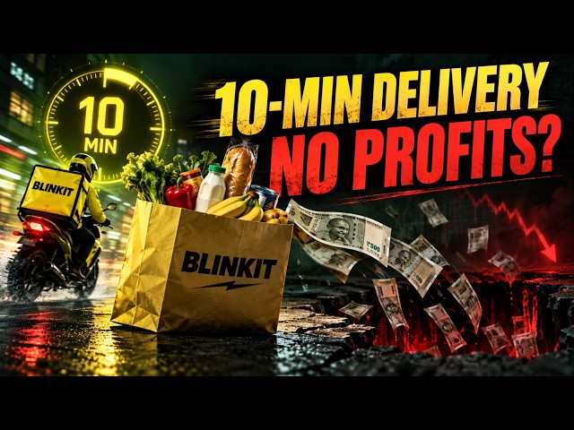10-Minute Delivery, But NO Profits? | Blinkit Business Model Explained