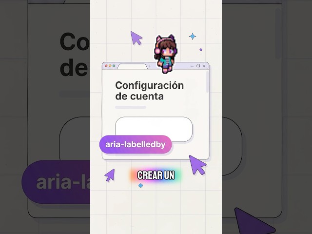 aria-labelledby vs aria-label: ¿cuál debes usar? 👀 #accesibilidaddigital