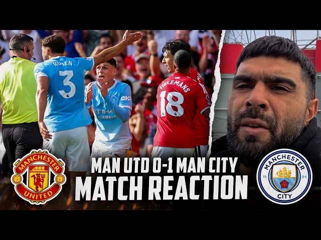 DISGRACEFUL PERFORMANCE BY MAN UTD IN THE DERBY! 