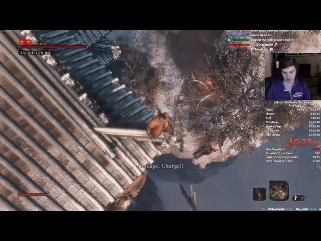 SEKIRO #6 - HORSE suicide SKIP found by Distortion2