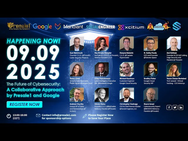 The Future of Cybersecurity: A Collaborative Approach by @Presale1 and @Google 9.9.25