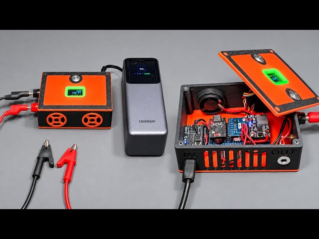 I Turned a $5 USB-C Charger Into an Adjustable Bench Power Supply 100W ESP32-C3 5–20V