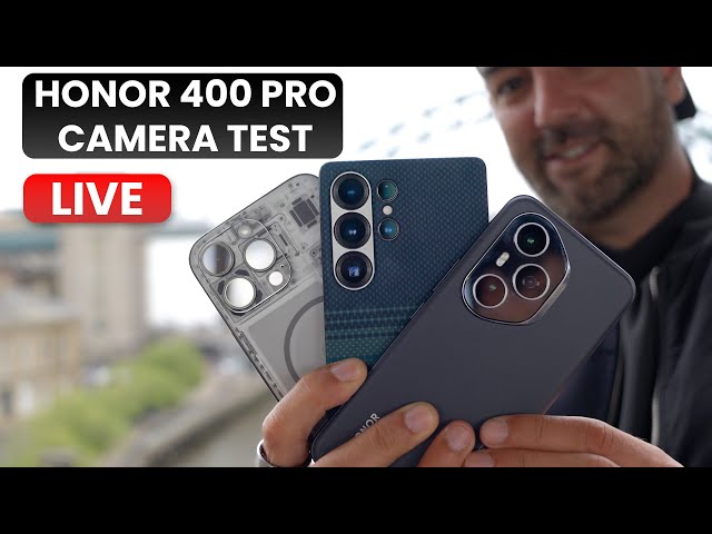 Honor 400 Pro BLIND CAMERA TEST - LIVE Directors Cut