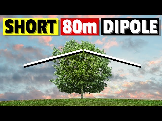 Small Cheap Linear Loaded 80m Dipole
