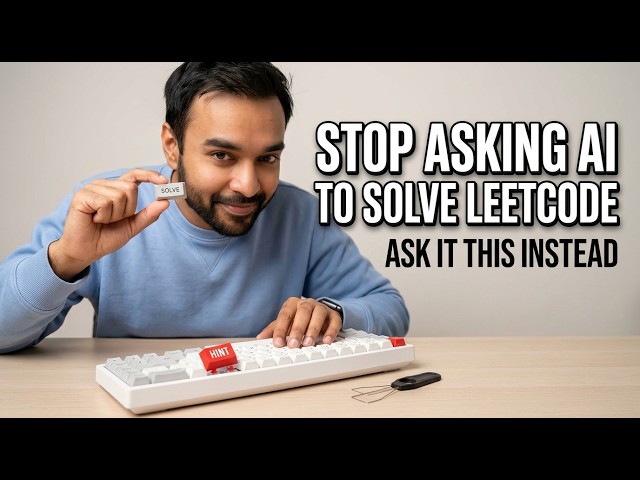 How to Solve DSA Problems with AI (Without Cheating Yourself)
