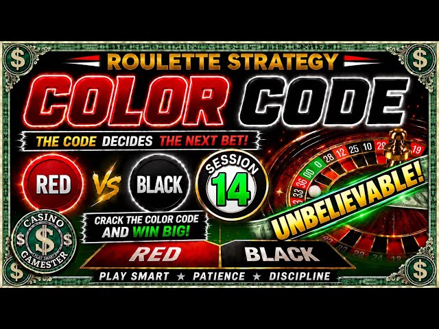 🔴⚫️ UNBELIEVABLE! This ROULETTE Strategy Continues To WIN! 💵💰 