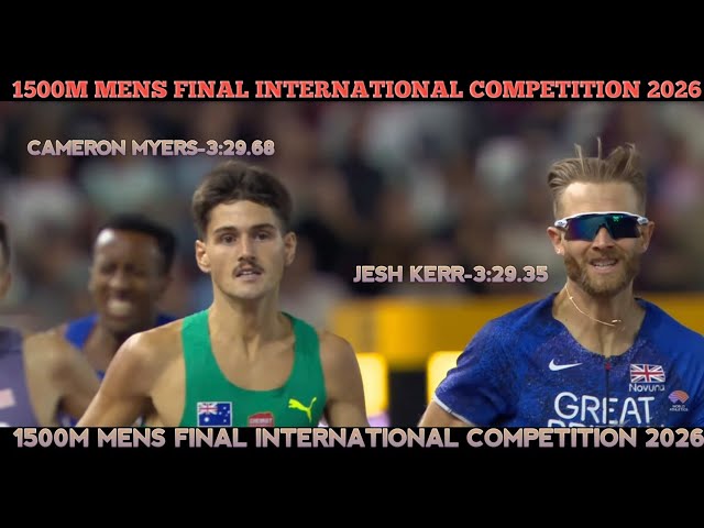 1500M MENS FINAL INTERNATIONAL COMPETITION 2026#champion#viralvideo#share#popular#subscribe #boost 