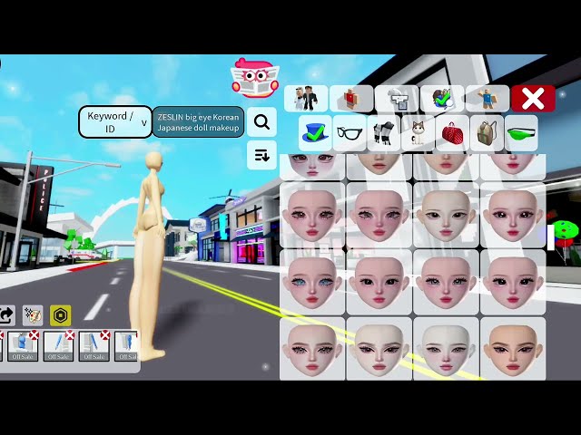 FREE Roblox ZEPETO Avatar Tutorial Brookhaven +Codes💥🩵