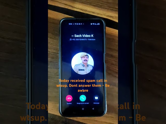 Received spam in WhatsApp - Never Answer them. #technology #shorts #trending #viralvideo #subscribe