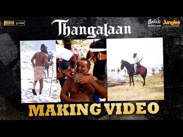 Thangalaan Making Video | Chiyaan Vikram | K E Gnanavelraja | Pa Ranjith | G V Prakash Kumar