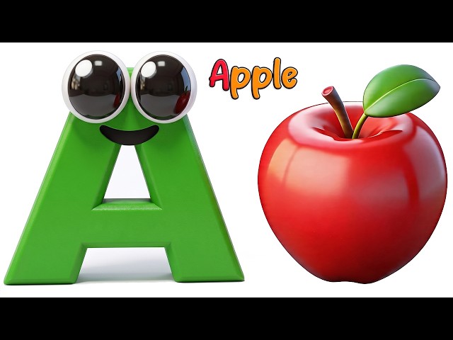 ABC Phonics Song - Toddler Learning Video Songs , A for Apple , Nursery Rhymes , Alphabet song TV