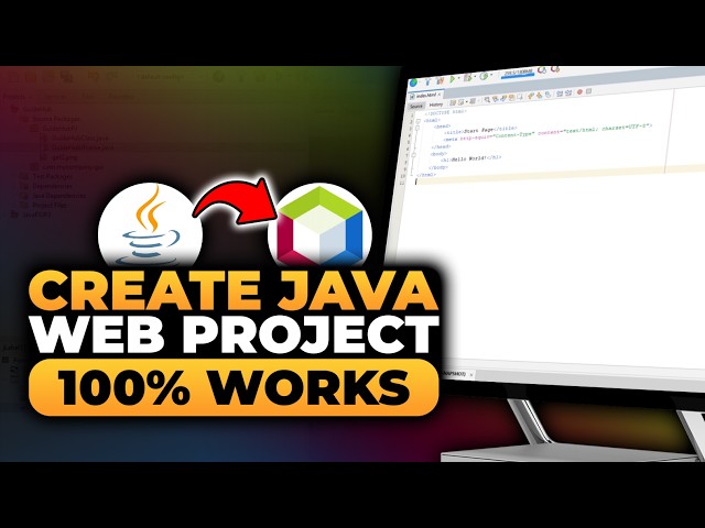 How To Create Java Web Project in NetBeans (𝟮𝟬𝟮𝟲) | 100% WORKS | NO Yapping, To The Point & EASY!