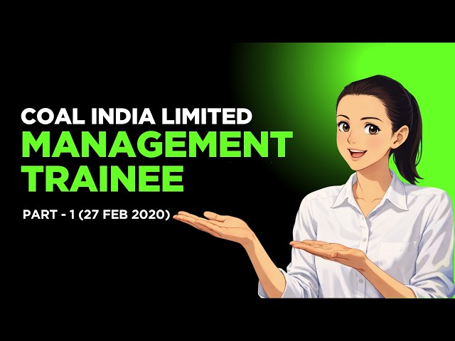 CIL Management Trainee MT System 2020 Paper Solution | Reasoning & Aptitude| Previous Year Questions
