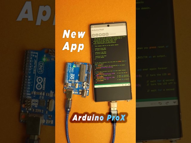 Best Arduino IDE for Android? Try Arduino ProX! 📲🔥 #arduino #arduinoproject #smartphone