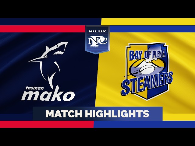 RD 9 HIGHLIGHTS: Tasman v Bay of Plenty (Hilux NPC 2026)