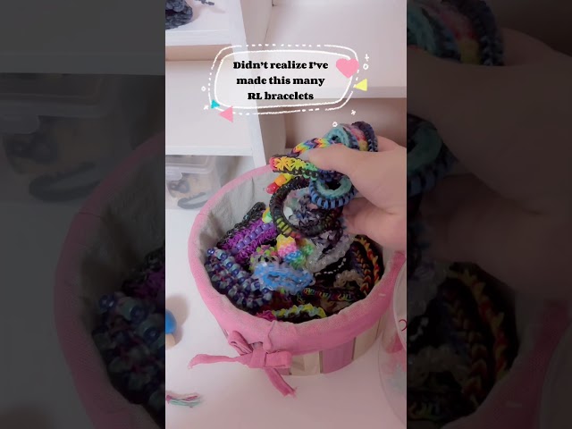 Rainbowloom bracelets☺️#rainbowloombracelet #rainbowloom